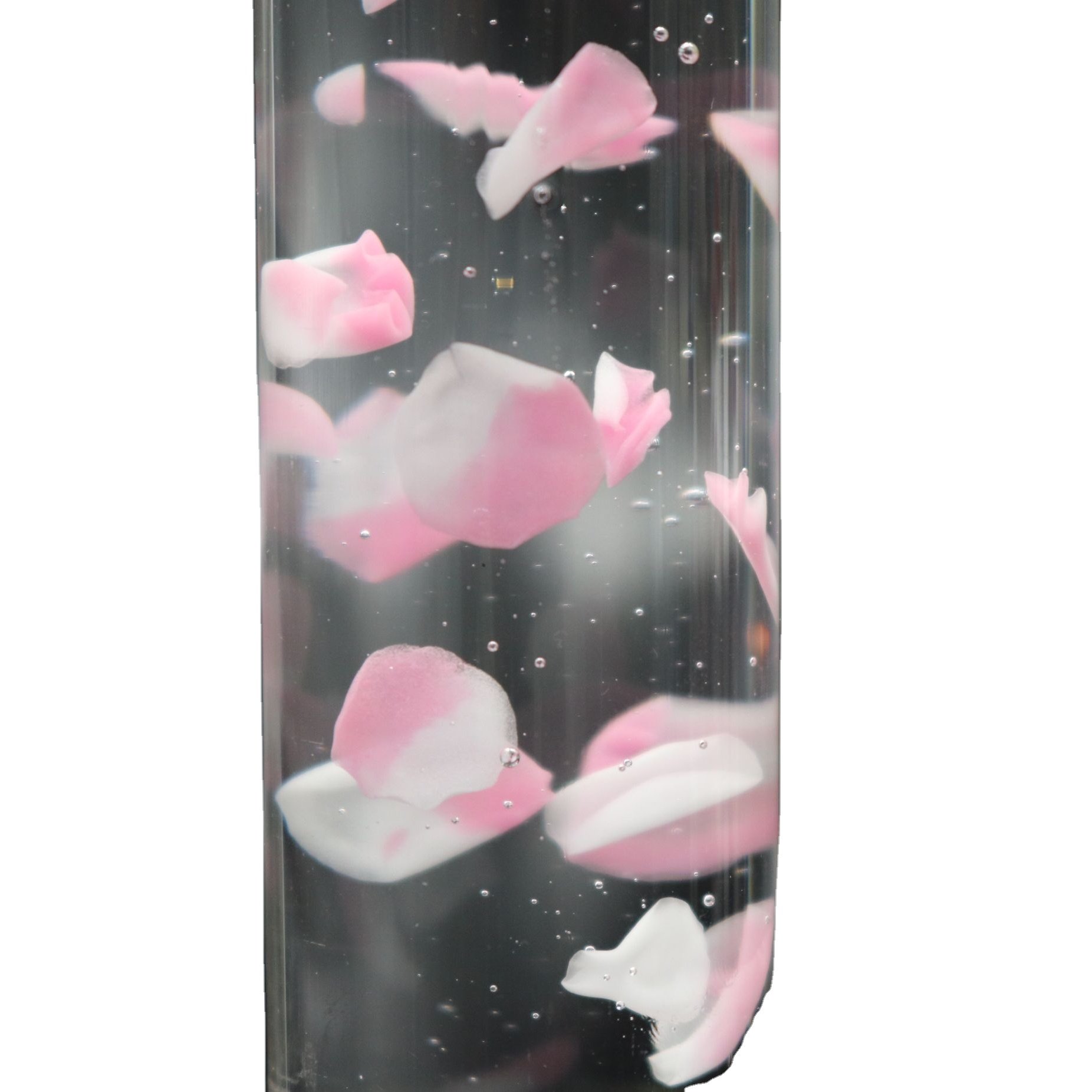 Petals for shampoo, shower gels, lotions, color and size can be custom-made