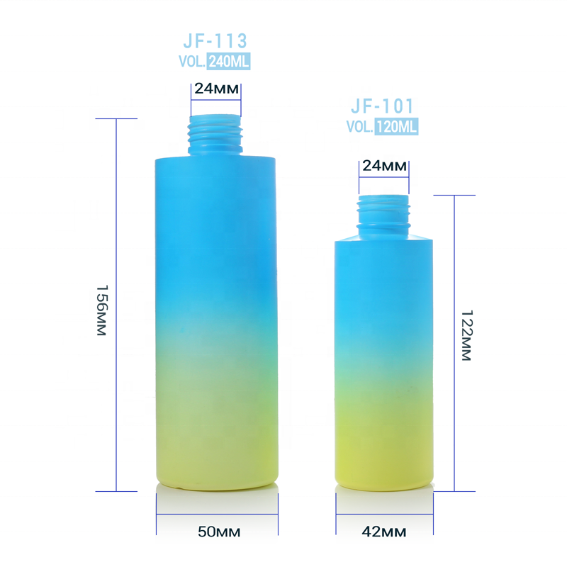 100ml 250ml 500ml Luxury Shampoo Lotion White Blue Black Bathroom Facial Cleanser Hotel Shampoo Hair Conditioner Bottle
