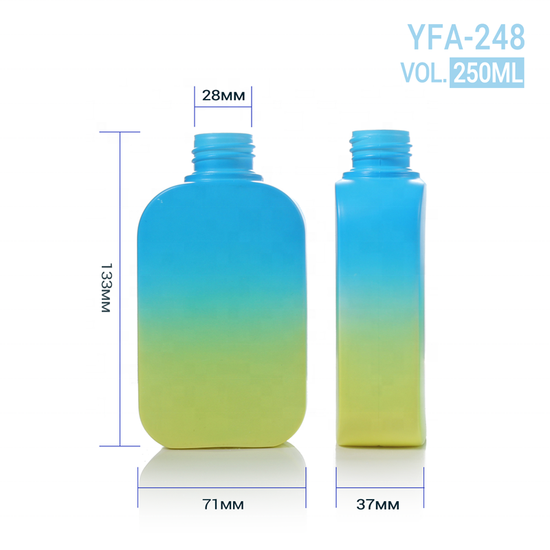 100ml 250ml 500ml Luxury Shampoo Lotion White Blue Black Bathroom Facial Cleanser Hotel Shampoo Hair Conditioner Bottle
