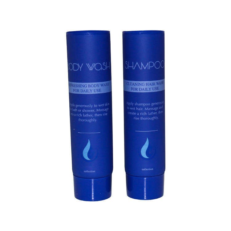 Wholesale Hotel Empty Squeeze Shampoo Shower Gel Body Lotion Cosmetic Tube Packaging Plastic Soft Tube With Screw Lid