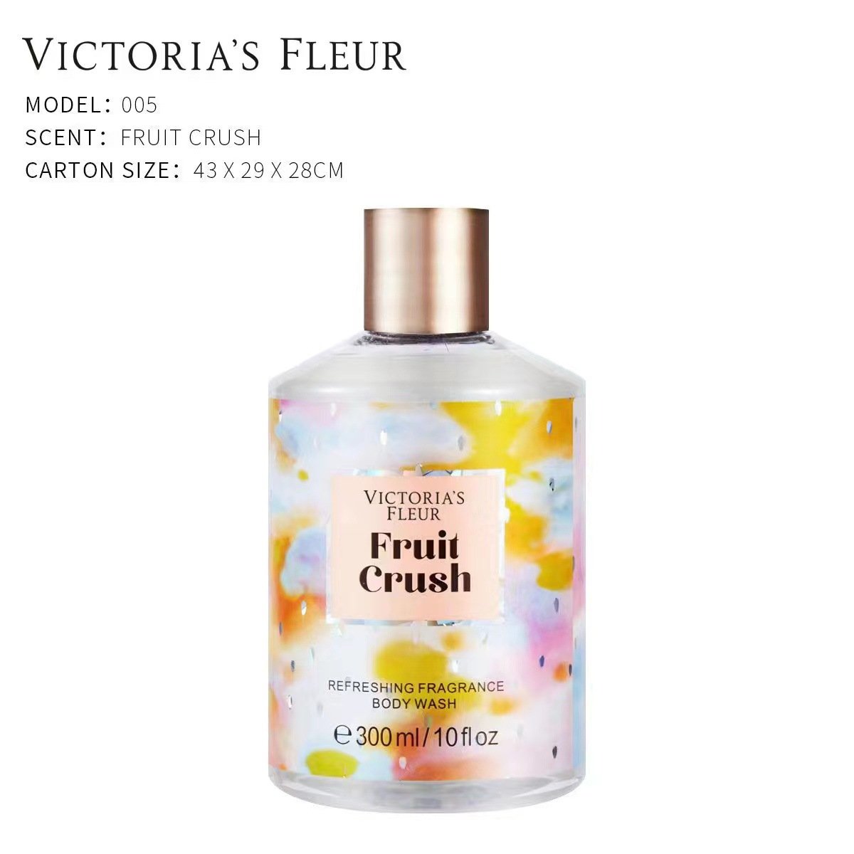 Wholesale Natural Organic 300ml Perfumed Bath And Shower Gel With Various Scents