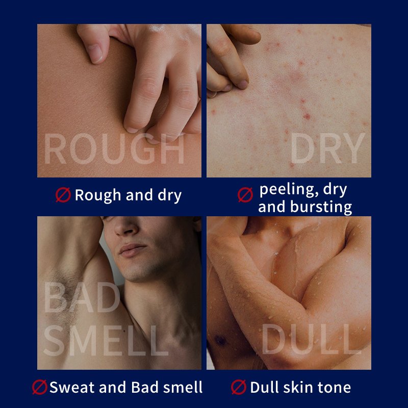 Body Care Long-Lasting fragrance Hydration Sea Salt Amino Acid Refreshing Shower Gel