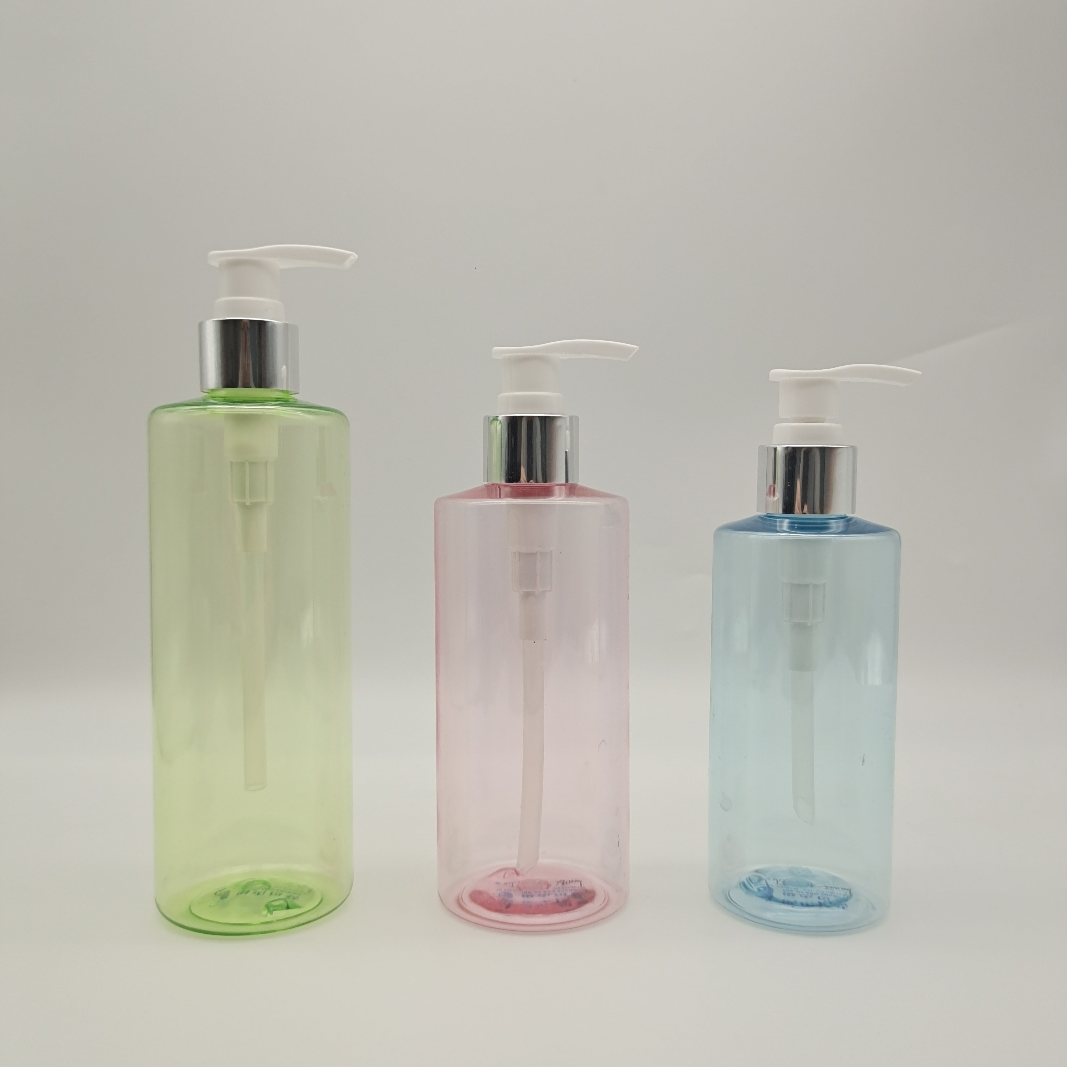 PET Shampoo Bottle Shower Gel Bottle Factory Direct Supply Plastic Cosmetic Screen Printing Bod 200 Ml 250 Ml 300 Ml 500 Ml