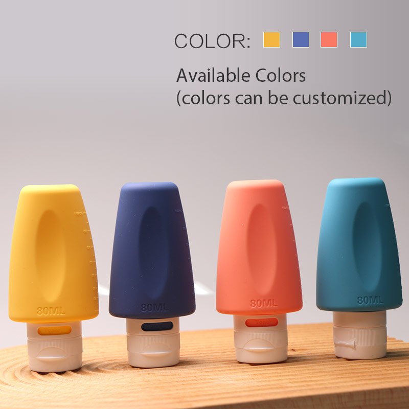 Silicone Shampoo Bottle Shower Gel Bottle Cute Rabbit Bear Split Bottling Travel Portable Split Squeeze Bottle