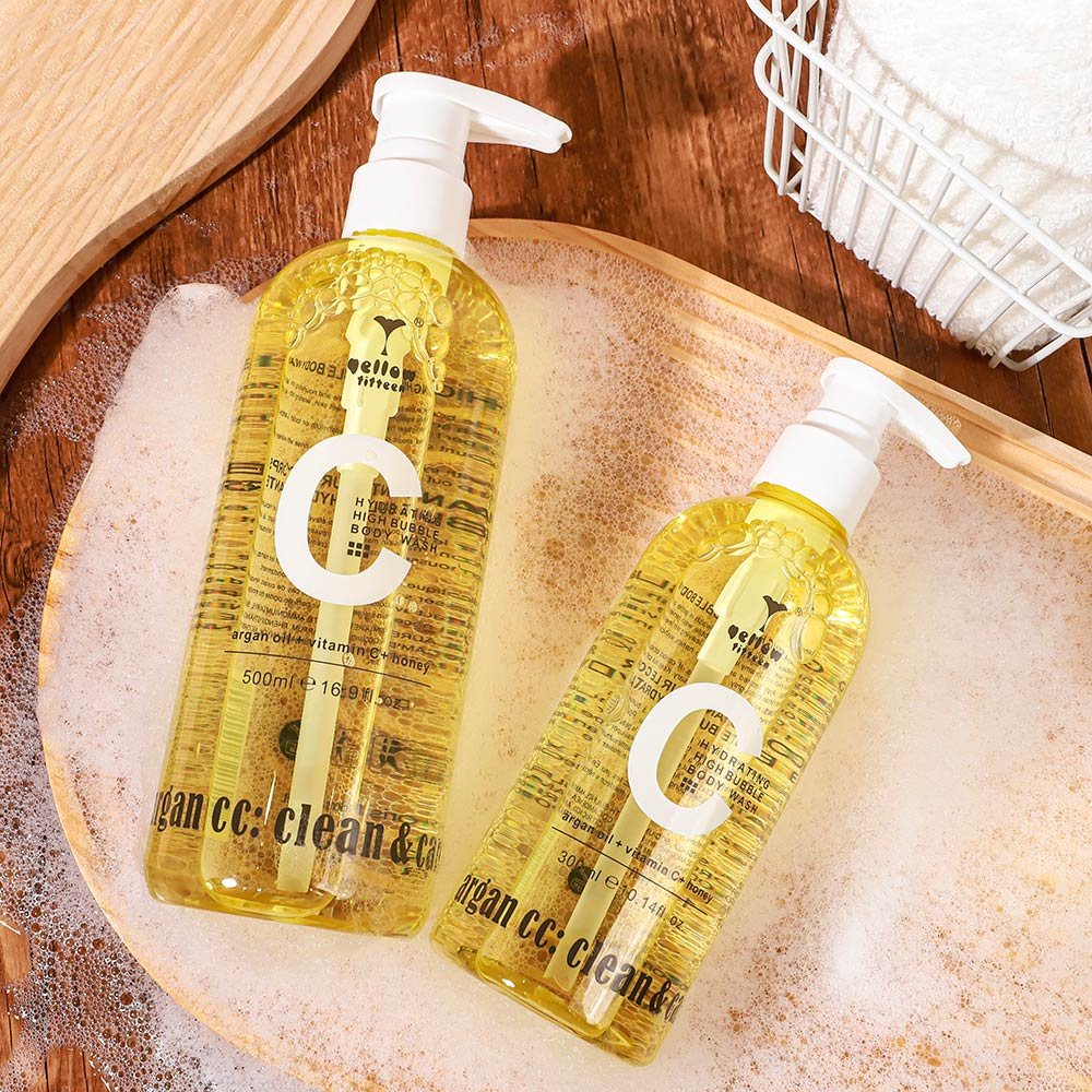 Private Label Perfumed Moisturising Honey Body Wash Custom Fragrance Vitamin C Refresh Shower Gel Wholesale