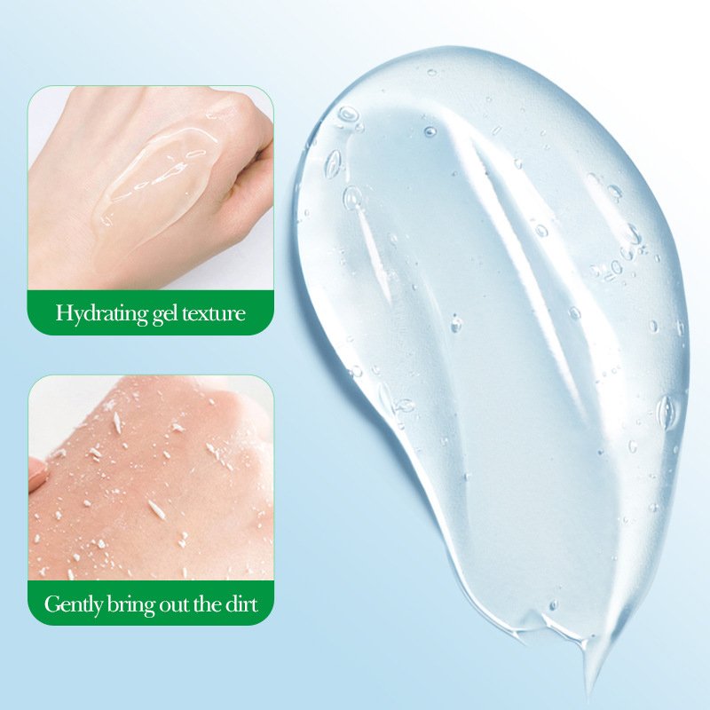 Organic Plant Extract Moisturizing Smoothing Exfoliating Scrub Shower Gel Deep Cleansing Mud Rubbing Body Gel