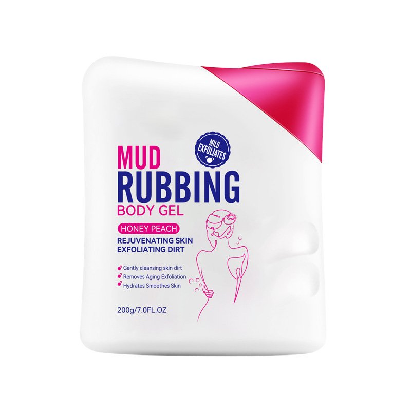 Organic Plant Extract Moisturizing Smoothing Exfoliating Scrub Shower Gel Deep Cleansing Mud Rubbing Body Gel