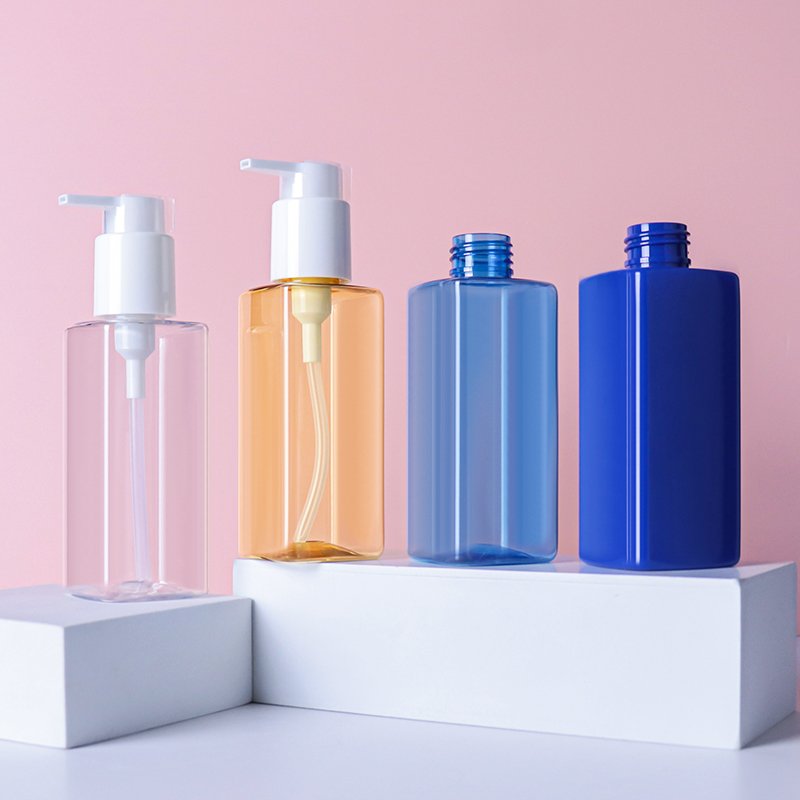 Factory Wholesale Travel Friendly Clear Plastic Pump 170Ml Luxury Shower Gel Bottle For Lotion