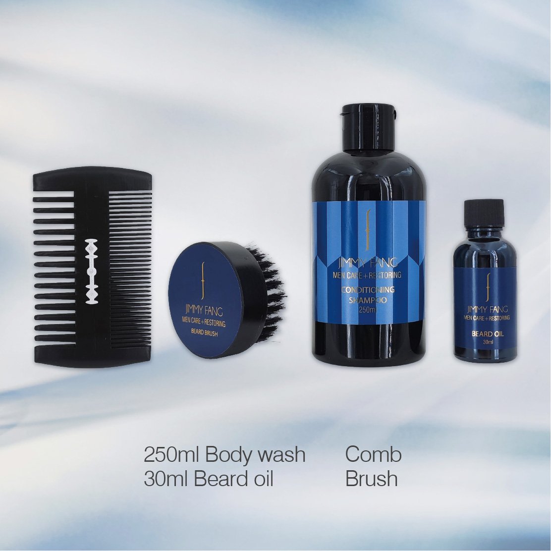 Wholesale private label luxury spa shower gel set body whitening organic natural body wash gift set