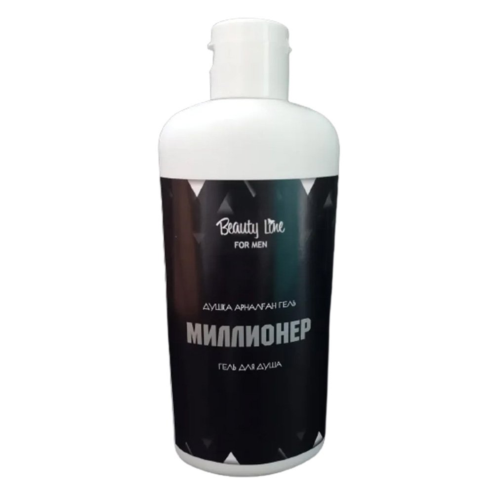 BeautyLine MILLIONAIRE Shower Gel for MEN black