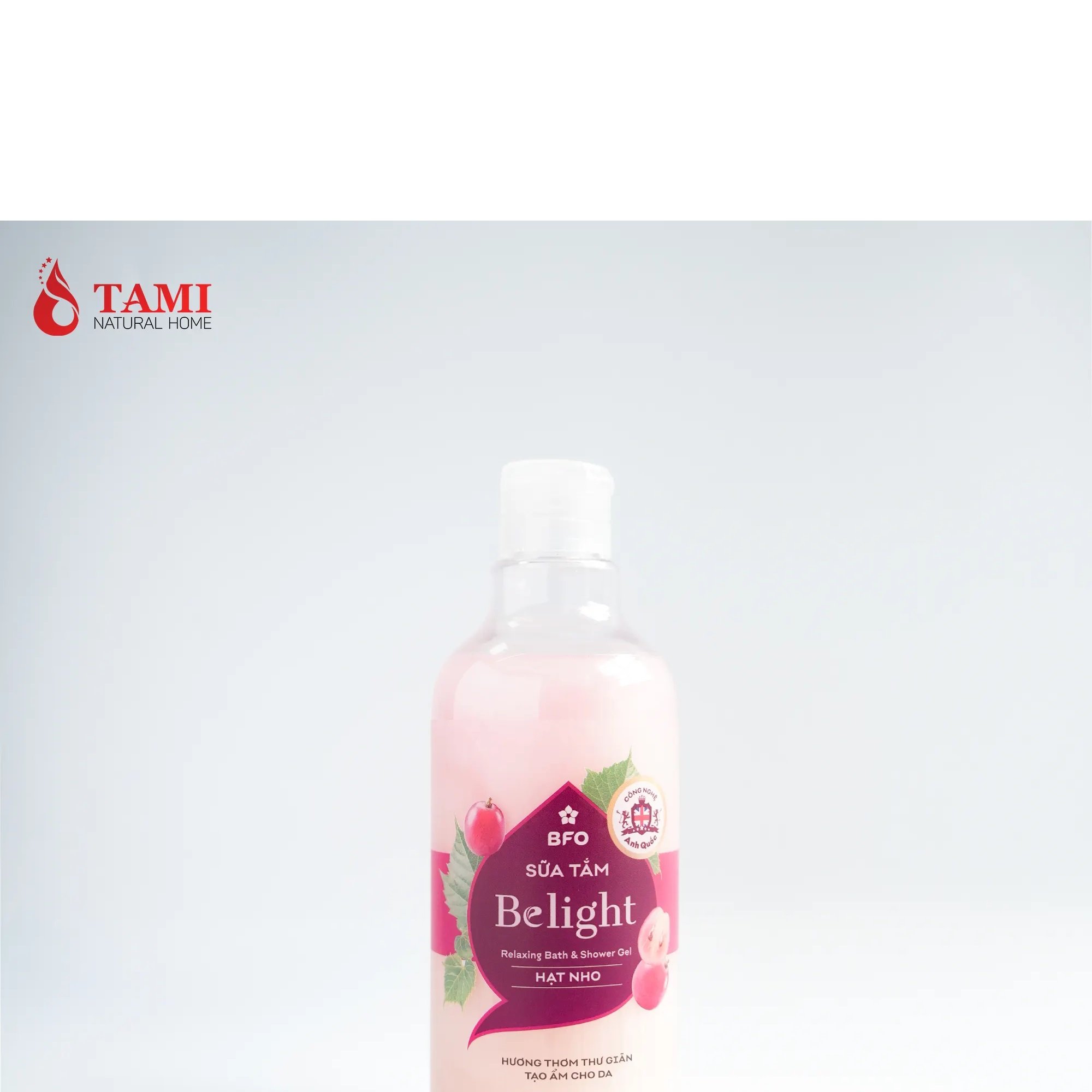 Best Solution Refreshing / Whitening Body Wash All Skin Types Belight - Grape Seed Oil Shower Gel Wholesale From Vietnam