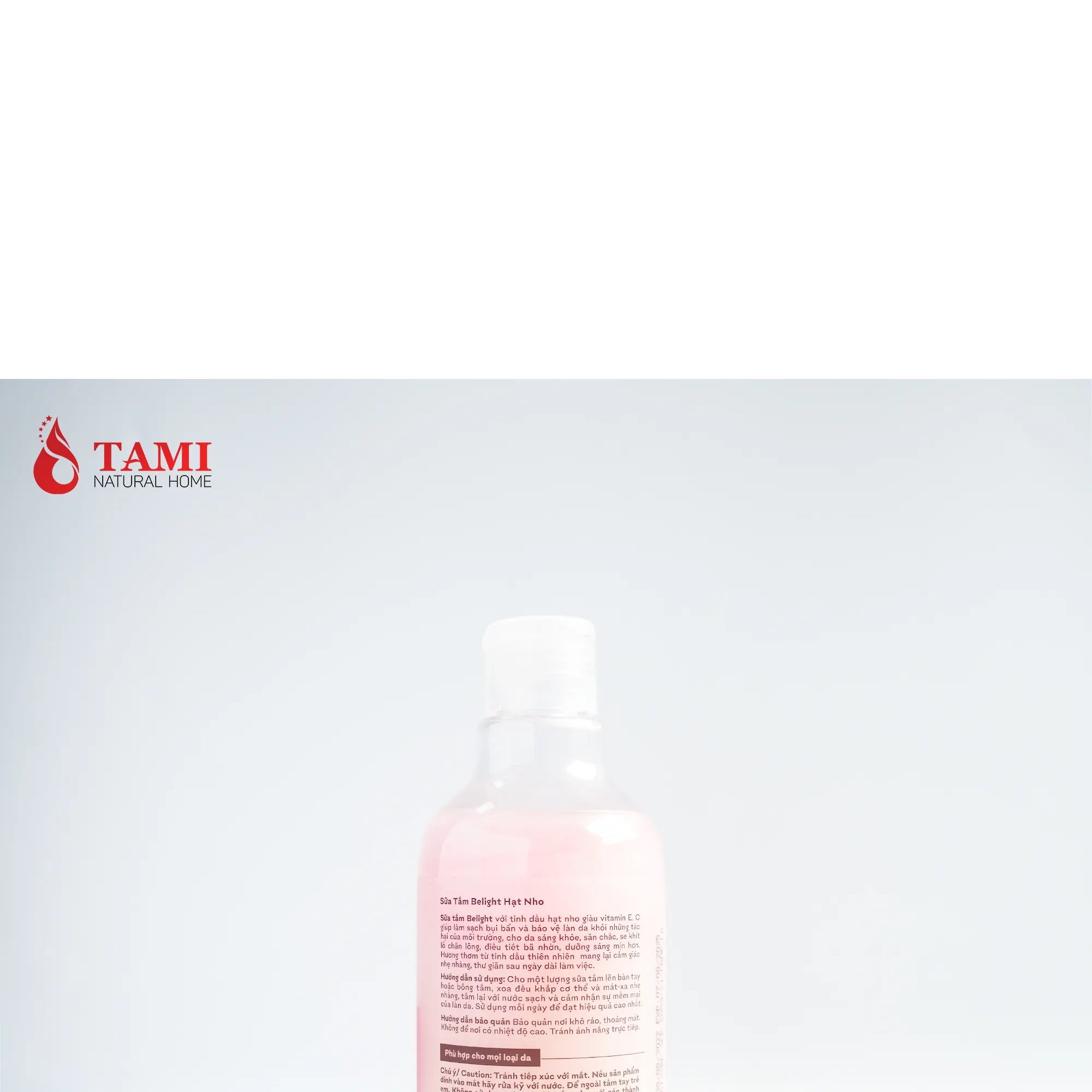 Best Solution Refreshing / Whitening Body Wash All Skin Types Belight - Grape Seed Oil Shower Gel Wholesale From Vietnam