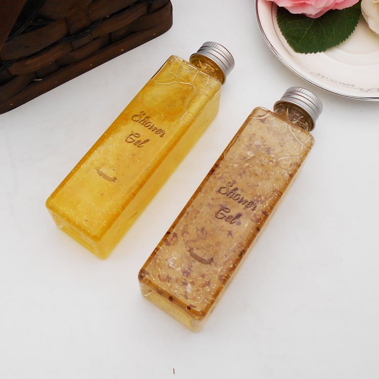 Luxury bath pure natural deep clean lightening dry flower shower gel body wash