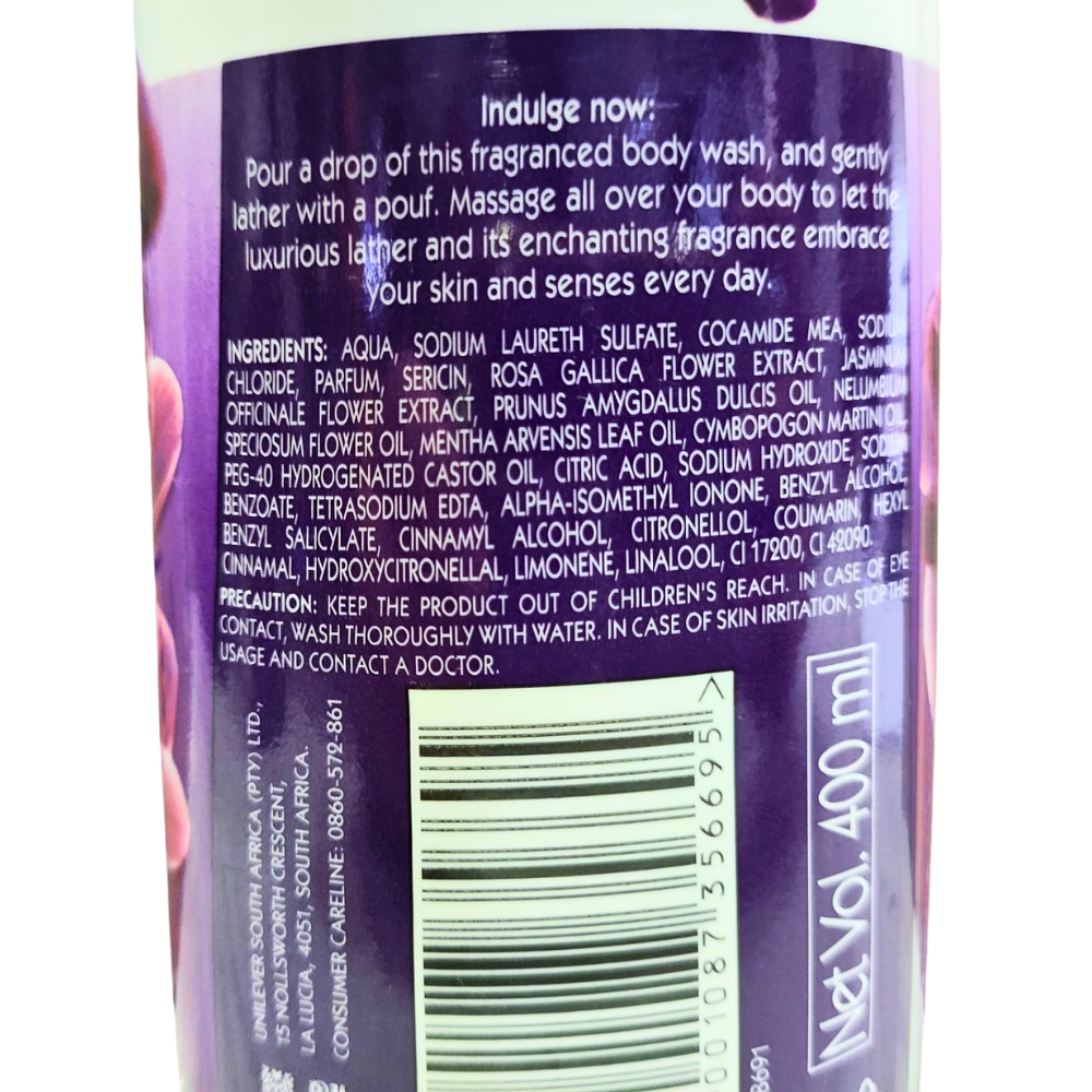 L U X Bodywash (SA) 400ml Sheer Twiligh Moisturizing Shower Gel Pack of 30 Best Selling Body Wash in India