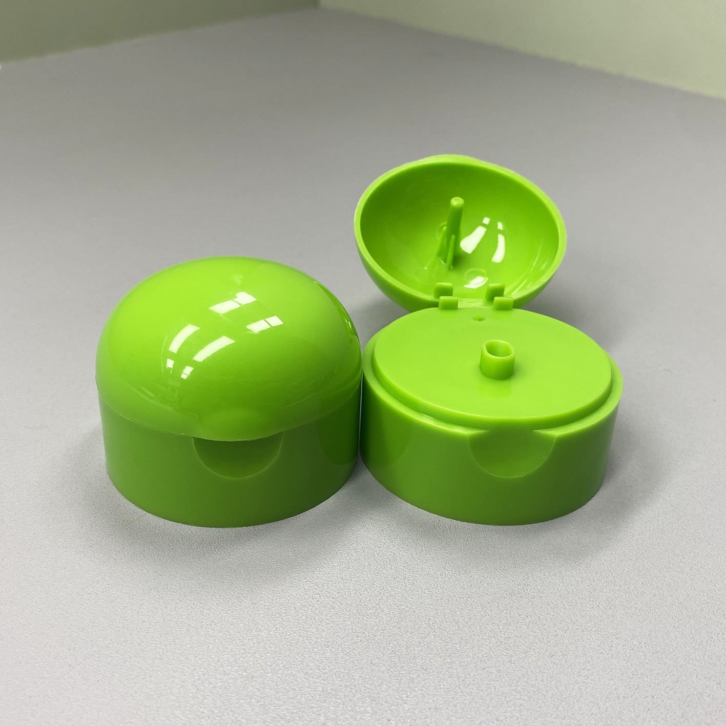 24MM Dome Snap Top Cap Shampoo Shower Gel Bottle Flip Caps
