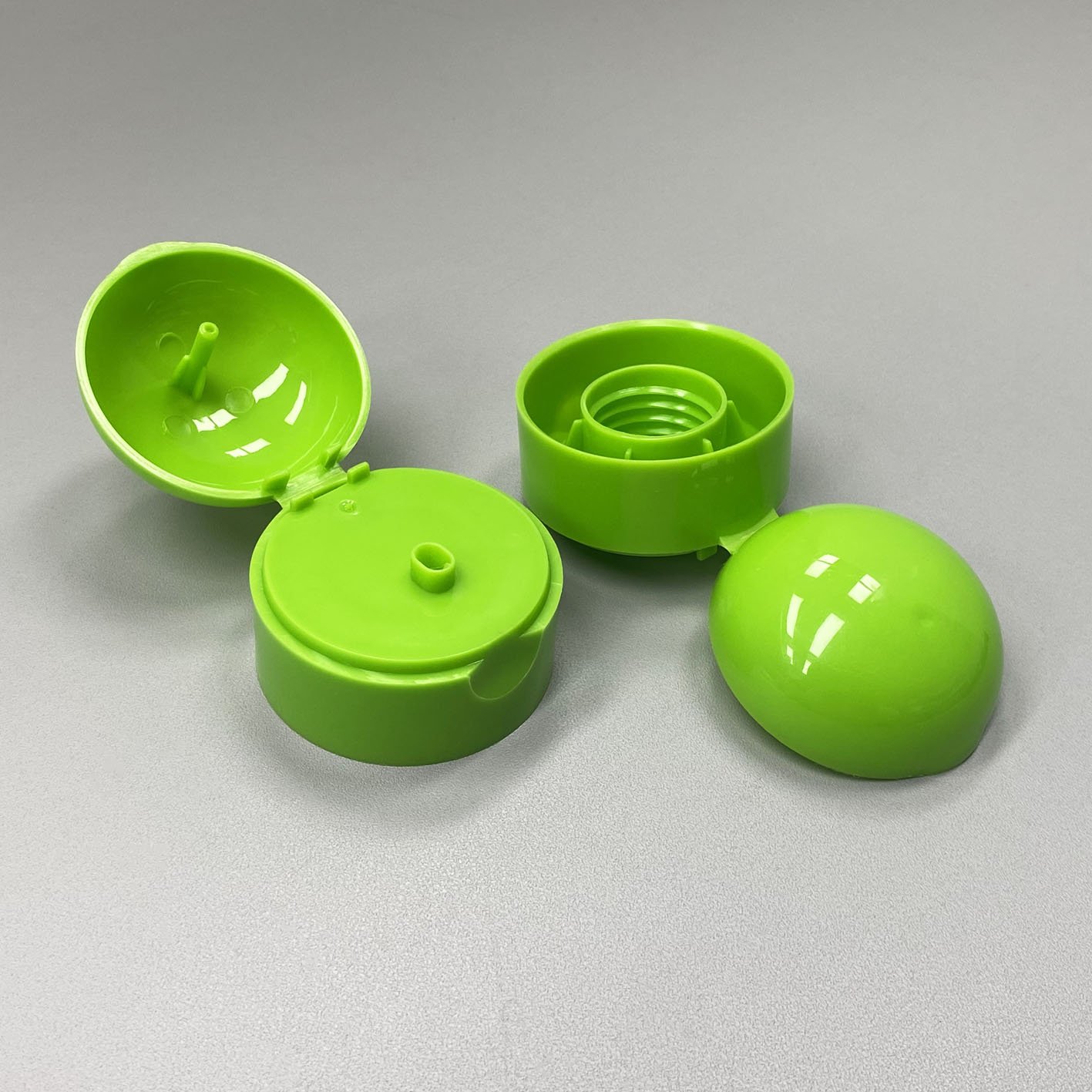 24MM Dome Snap Top Cap Shampoo Shower Gel Bottle Flip Caps
