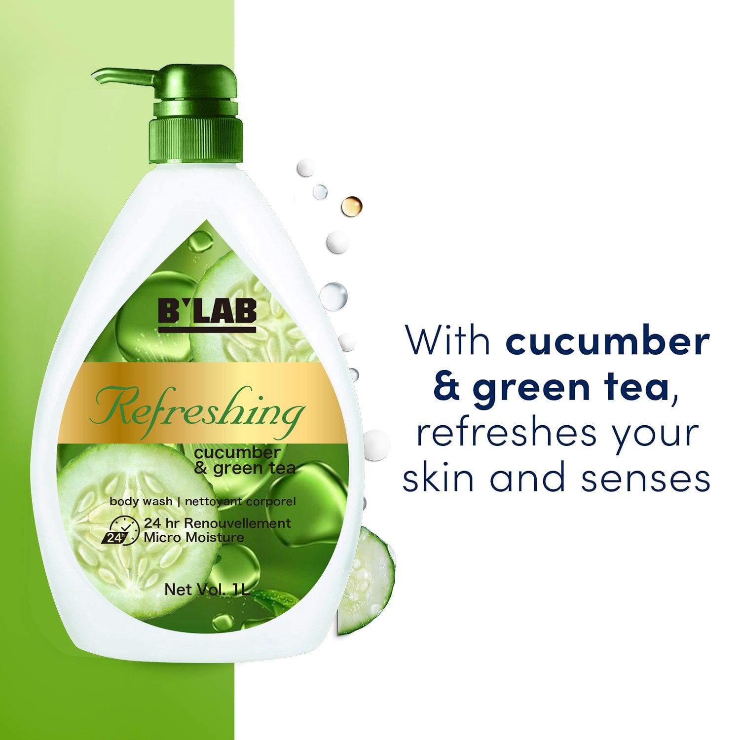 Private Label Natural Body Wash Moisturizing Shower Gel Set Wash for Citrus and Aloe Vera Anti Bacterial Shower Gel Body Wash