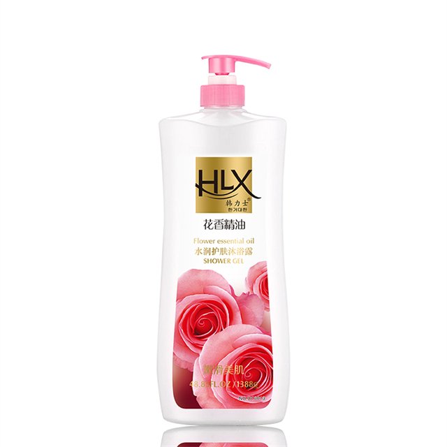 Wholesale Floral Salubrious Perfume Thin Body Shower Gel Organic Flavor Whitening Body Lasting Moisturizing Bath Gel