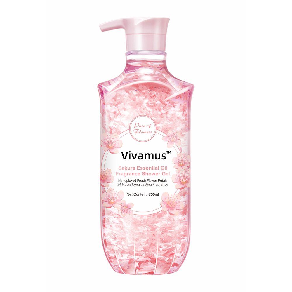 Custom Logo body wash Shower Gel Wholesale Lightening Exfoliating Rose whitening Shower Gel