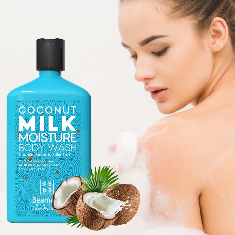 Cosmetics Bath Supplies luxury skin lightening Shower Gel Private Label Argan Oil Rose Oil Honey Whitening for black skin