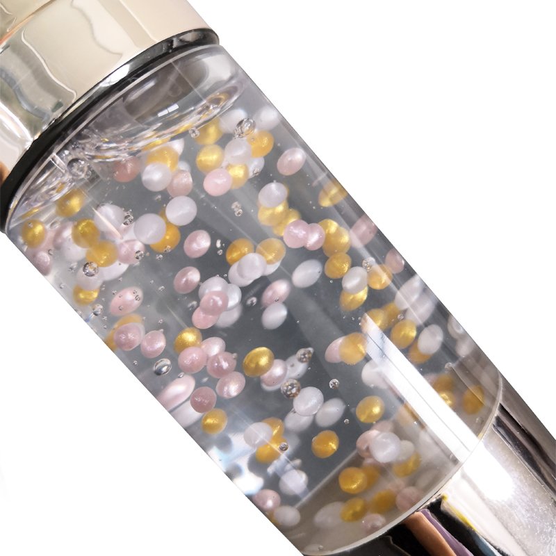 Caviar capsules can add in showergel and shampoo, visualize cosmetics raw material help attractive customer