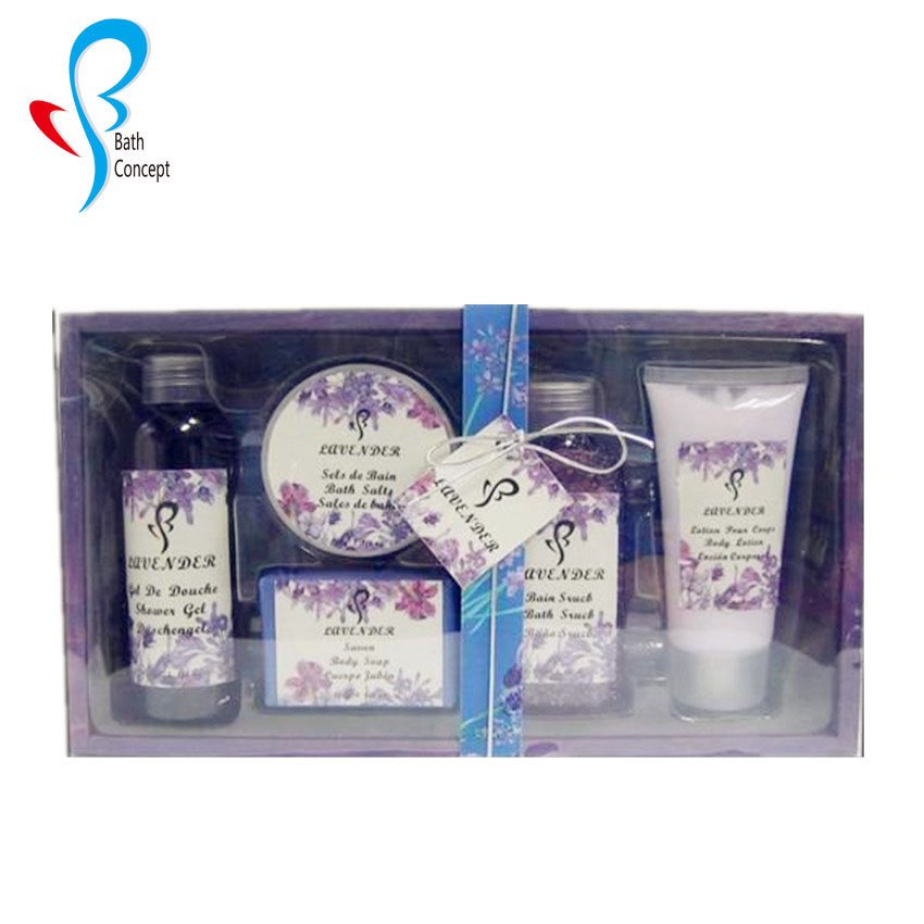 natural aloe component shower gel and body care bath set