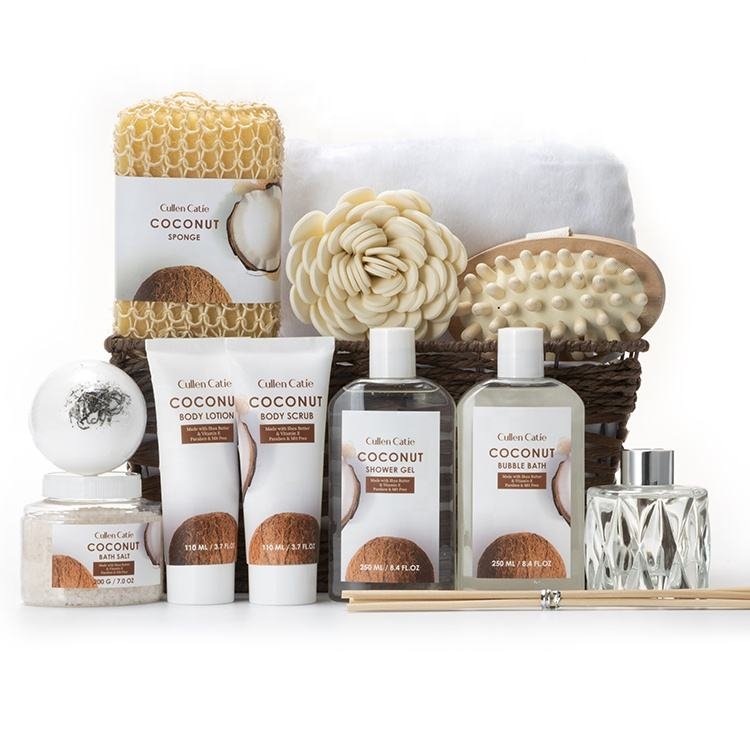 Hot selling factory price fragrance Customized bubble bath shower gel Moisturizing cleansing spa sets at home body care OEM&ODM