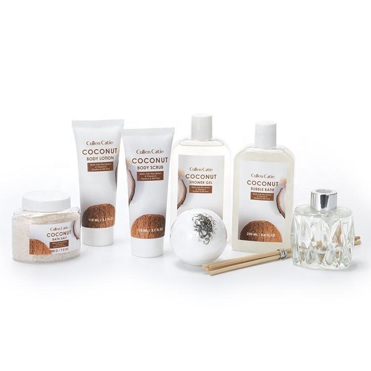 Hot selling factory price fragrance Customized bubble bath shower gel Moisturizing cleansing spa sets at home body care OEM&ODM
