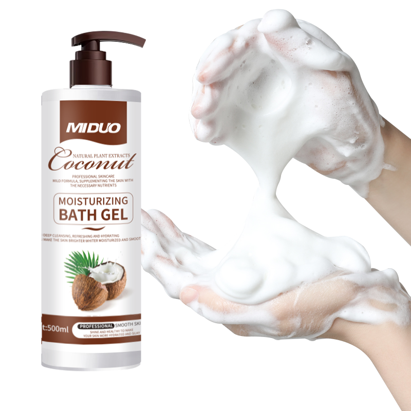 OEM 500ML Coconut Very Dry Skin Whitening Tomato Easy Glow Organic Exfoliating Turkey Cinders Vanilla Antiperspirant Shower Gel