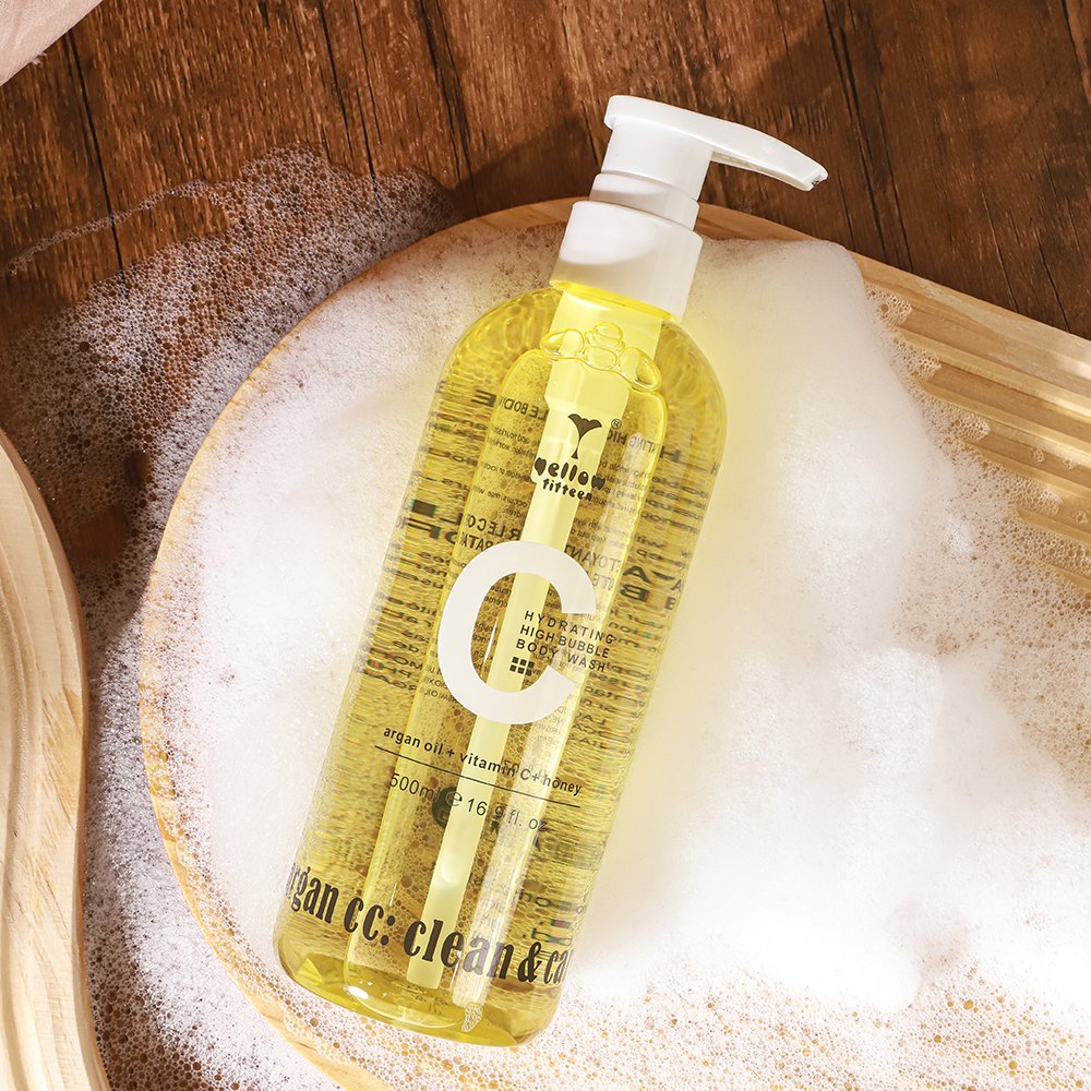 Wholesale Orange Skin Care Natural Bath Shower Gel Moisturizing Hydrating High Bubble Body Wash Competitive Price Private Label
