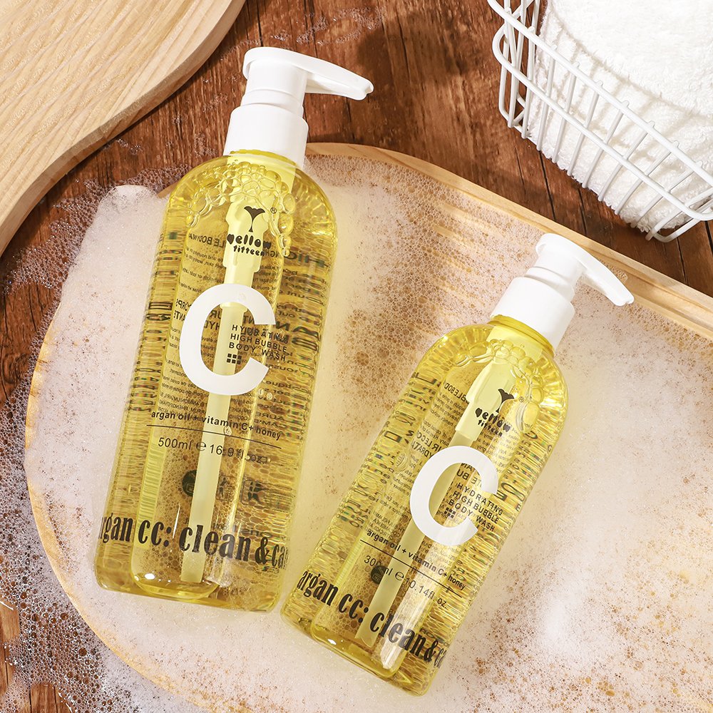 Wholesale Orange Skin Care Natural Bath Shower Gel Moisturizing Hydrating High Bubble Body Wash Competitive Price Private Label