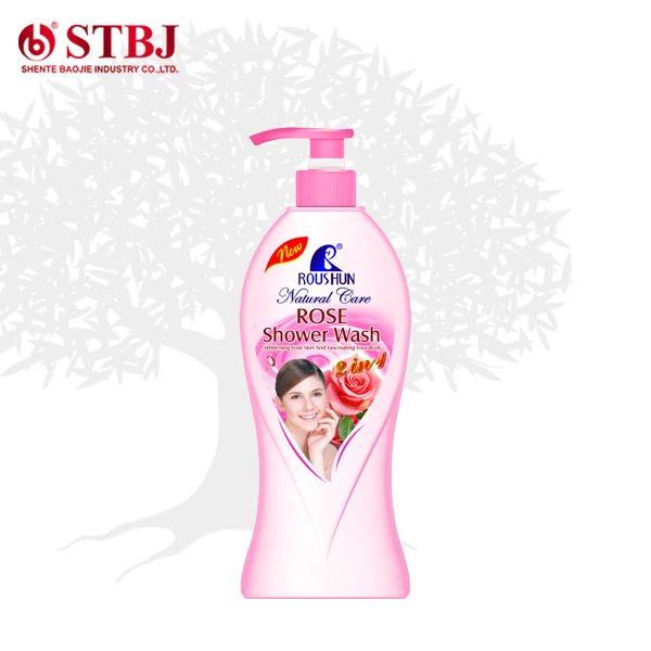 ROUSHUN Moisturizing Papaya Cucumber Rose Honey body shower wash gel