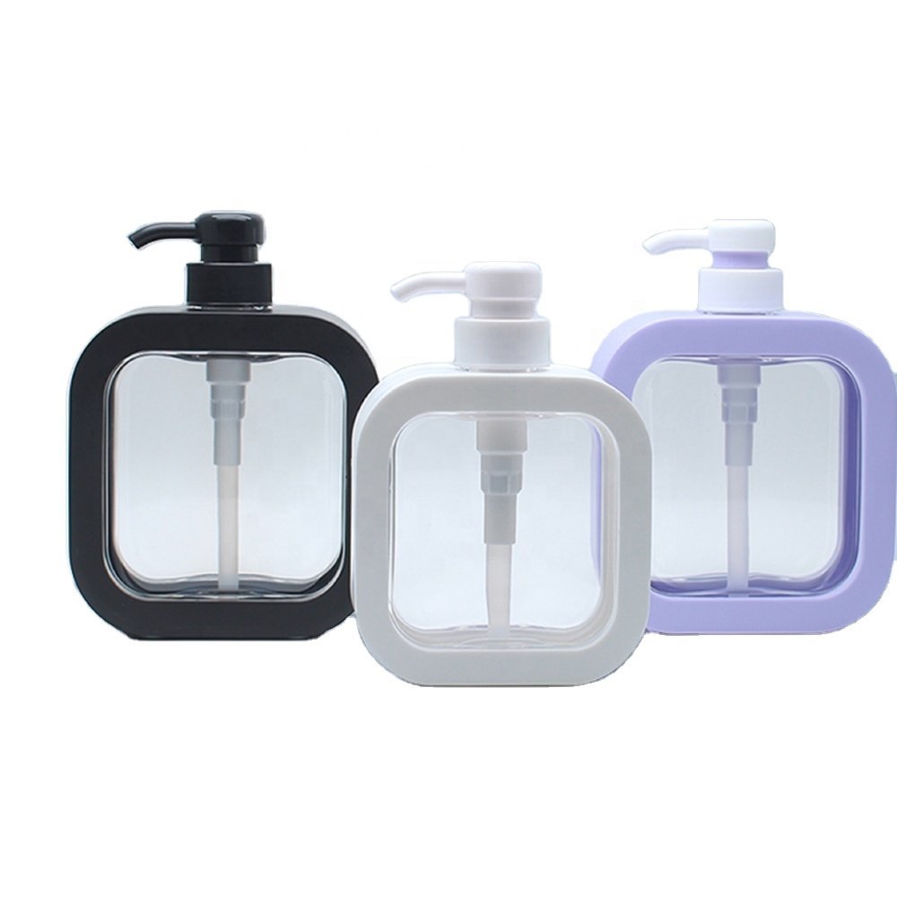 IN stock 300ml 500ml Bathroom Kitchen Pump Dispenser Shampoo Conditioner Shower Gel Dispenser Soap Dispenser