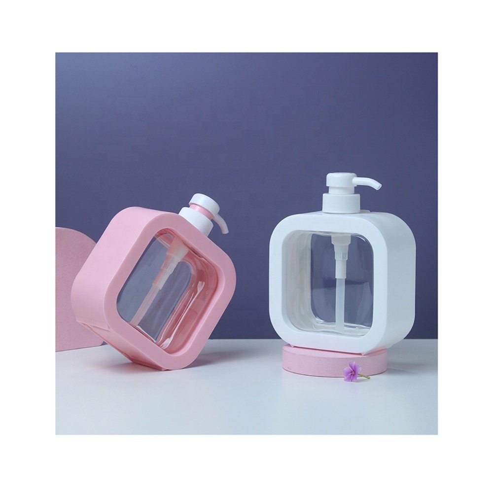 IN stock 300ml 500ml Bathroom Kitchen Pump Dispenser Shampoo Conditioner Shower Gel Dispenser Soap Dispenser