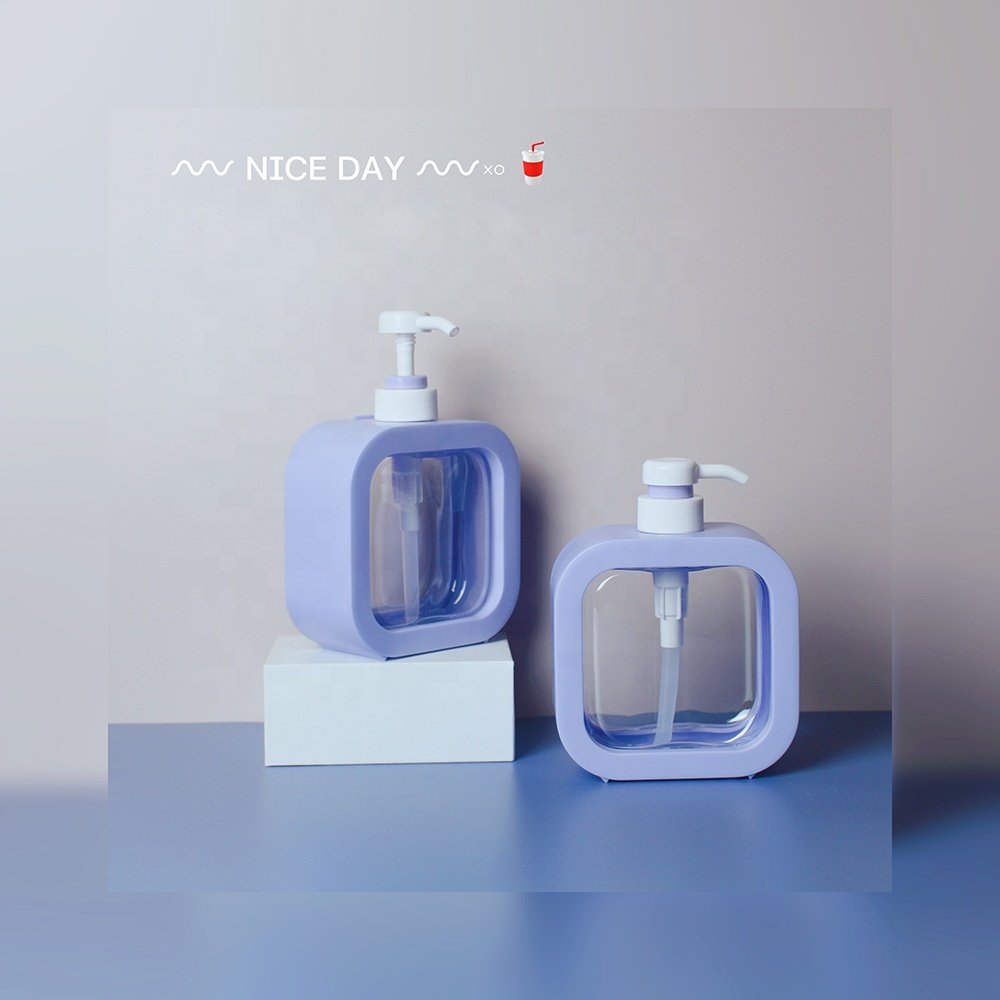 IN stock 300ml 500ml Bathroom Kitchen Pump Dispenser Shampoo Conditioner Shower Gel Dispenser Soap Dispenser
