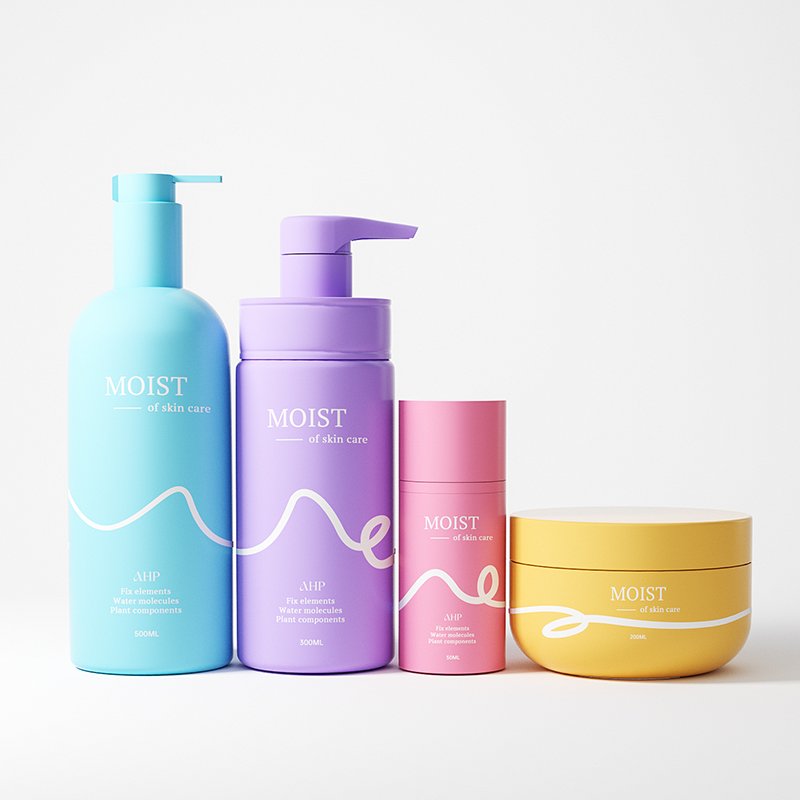 skincare plastic lotion bottles luxury shampoo bottle sample for shower gel and conditioner bottles packaging
