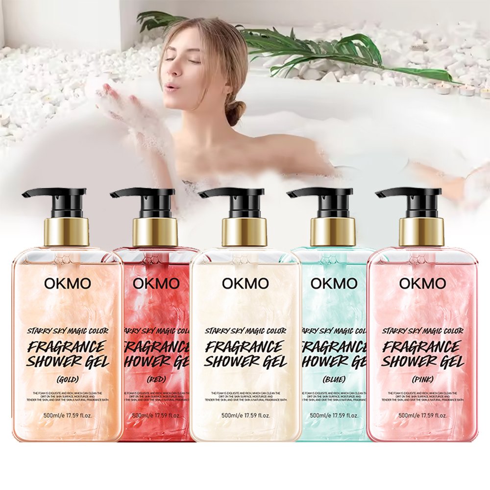 OEM ODM Customize Coconut Vitamin E Moisturizing Cleansing Refreshing Herbal Body Wash Whitening fragrance Shower Gel
