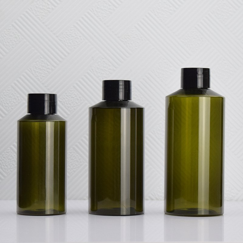 MOQ 10pcs Shampoo Body Wash Lotion Amber in 50ml 100ml 150ml 200ml 280ml Skin Care Packaging PET bottle
