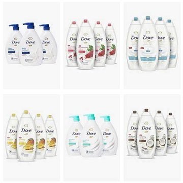 Premium Grade Dove Shower Gel Liquid Perfumed Coconut Aloe Lavender Lemon Strawberry Shea Butter Herbal Daily Buy Attractive