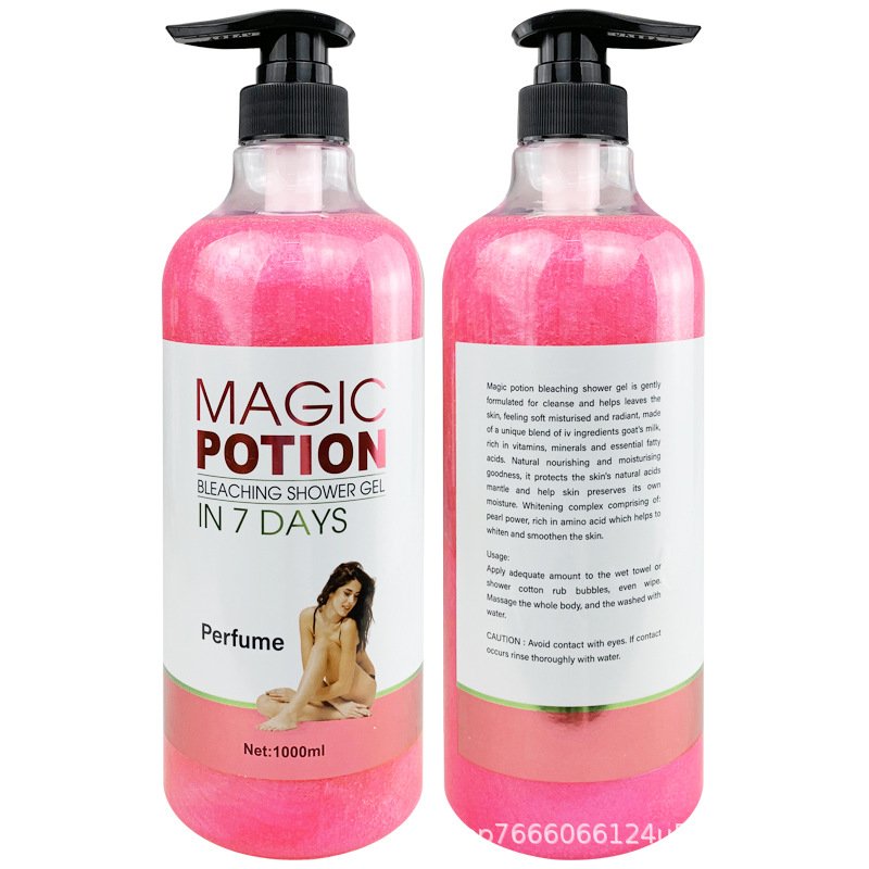 Popular model factory direct vitamin VC fruit flavor shower gel deep cleansing and nourishing skin shower gel