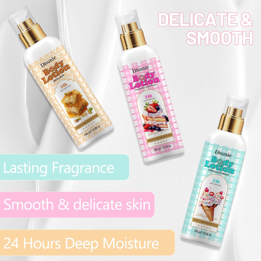 Wholesale 180g Perfume & Fragrance Hydrating Body Lotion Cream Skin Lightening Brightening Body Lotions For Women