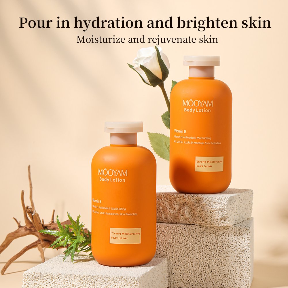 Private Label Organic Vitamin E Moisturizer Bodi Lotion Cream Moisturizing Milk Body Lotion For Men Women