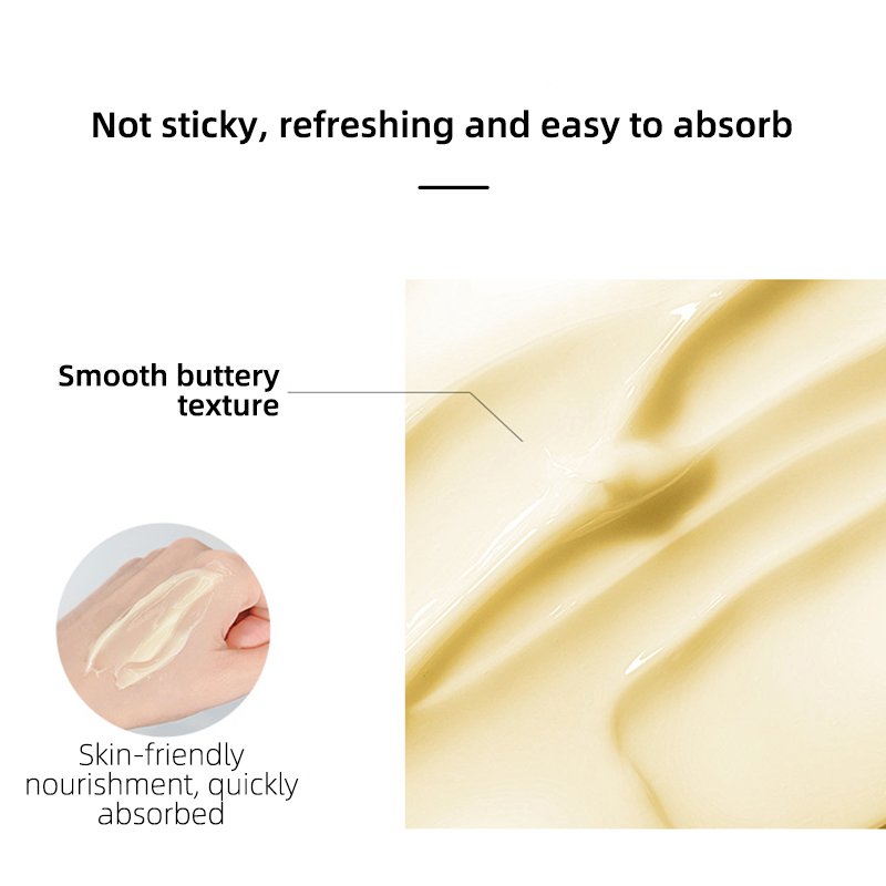 Private Label Luxury Vegan Natural Organic Body Butter Cream Moisturizing Whipped Shea Butter Body Lotion
