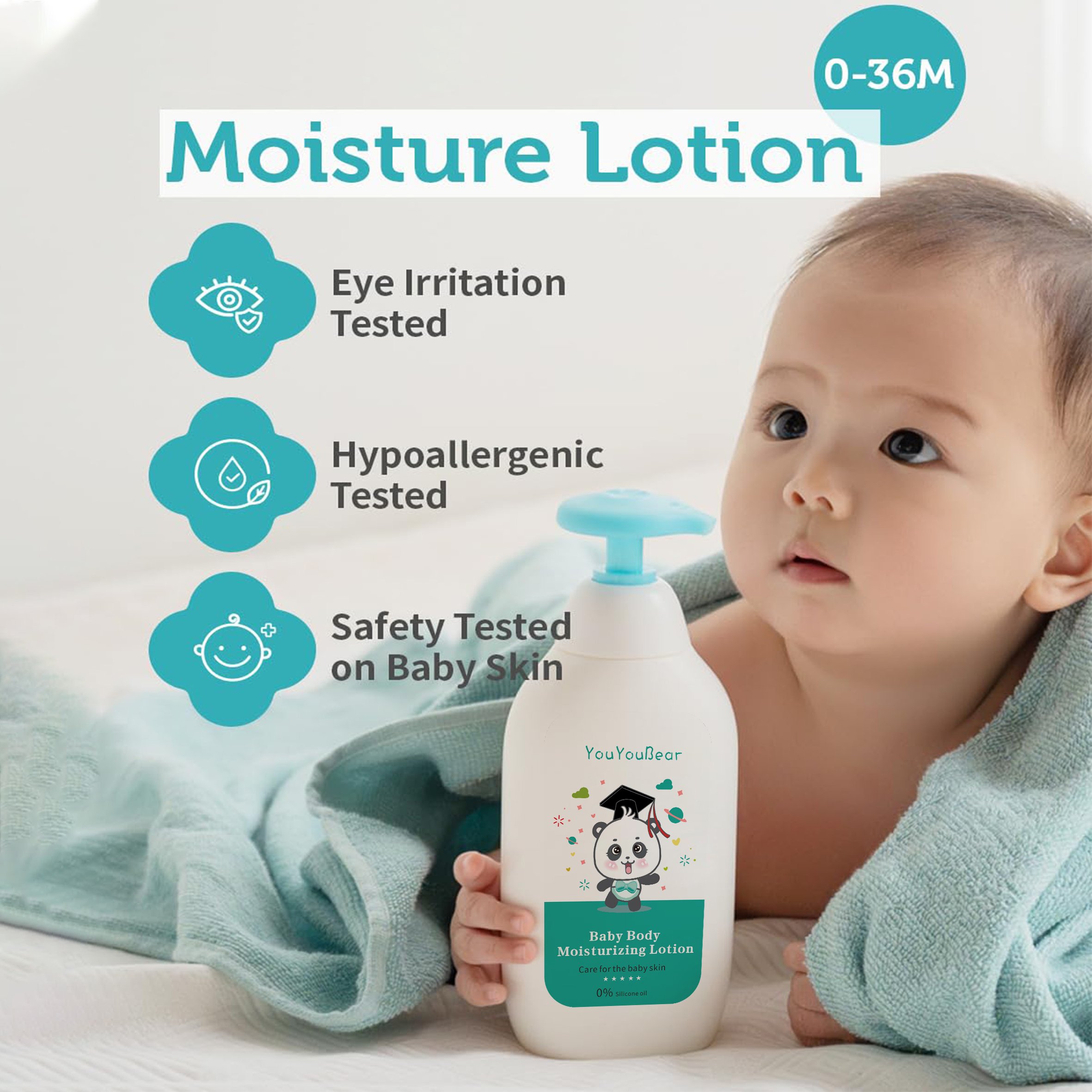 Best seller Organic baby lotion Baby skin care Daily Moisturizing Face Body Cream Lotion Baby Gentle formula
