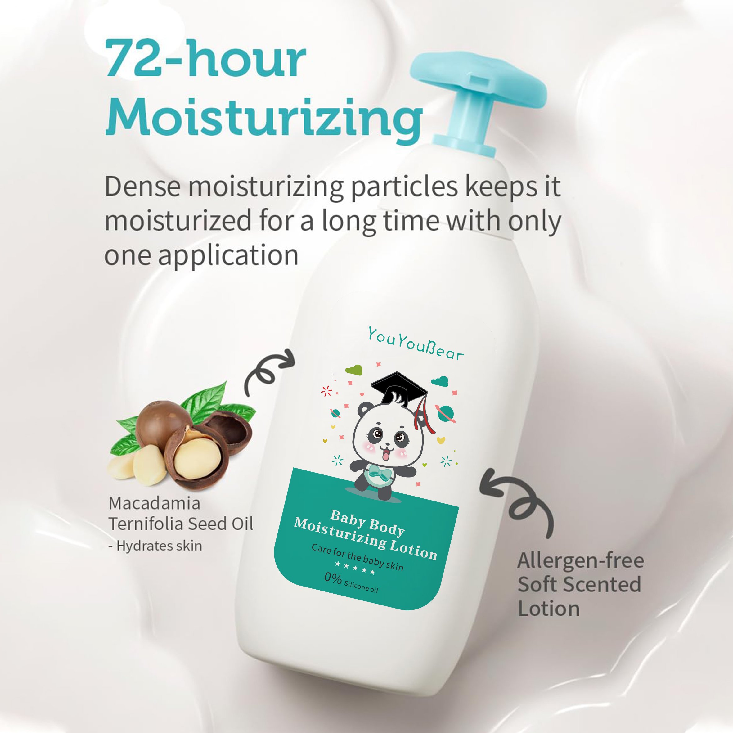 Best seller Organic baby lotion Baby skin care Daily Moisturizing Face Body Cream Lotion Baby Gentle formula