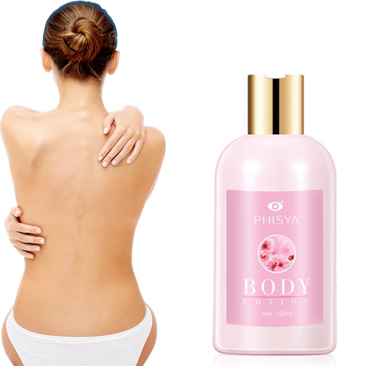 High Quality Vegan Herb Plant Body Lotion with Hyaluronic Acid Vitamin E Kojic Acid Aloe Vera for Moisturizing Sensitive Skin