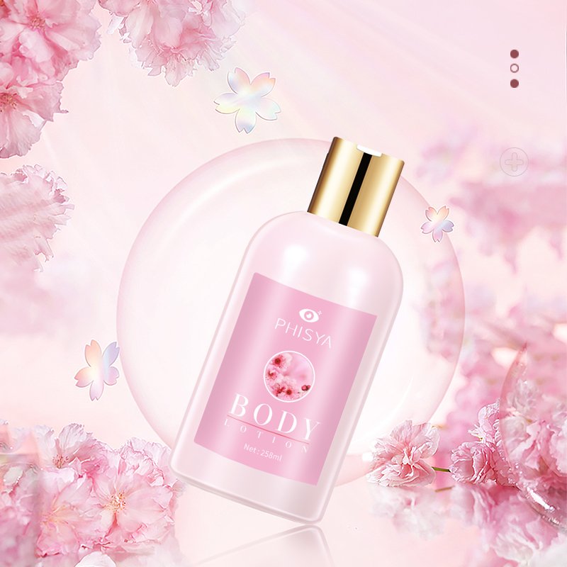 High Quality Vegan Herb Plant Body Lotion with Hyaluronic Acid Vitamin E Kojic Acid Aloe Vera for Moisturizing Sensitive Skin