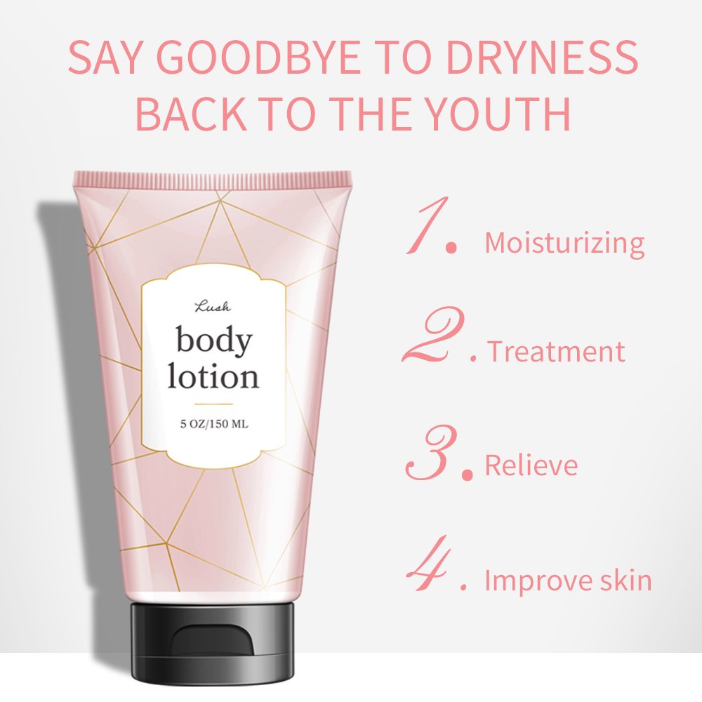 high quality korean 100% natural organic vegan skin care moisturize anti-aging whitening shimmer body lotion