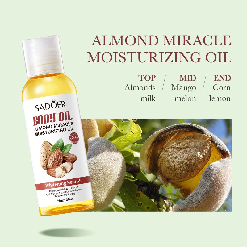 OEM SADOER whitening nourishing hair care body flower and fruit moisturizing oil
