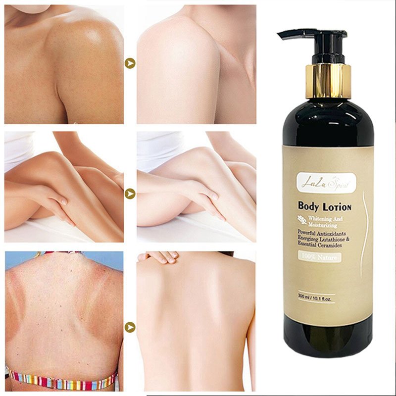 Private Label White Face Cream Vegan Lightening Nourishing Moisturizer Bleaching Whitening Body Lotion For Black Skin